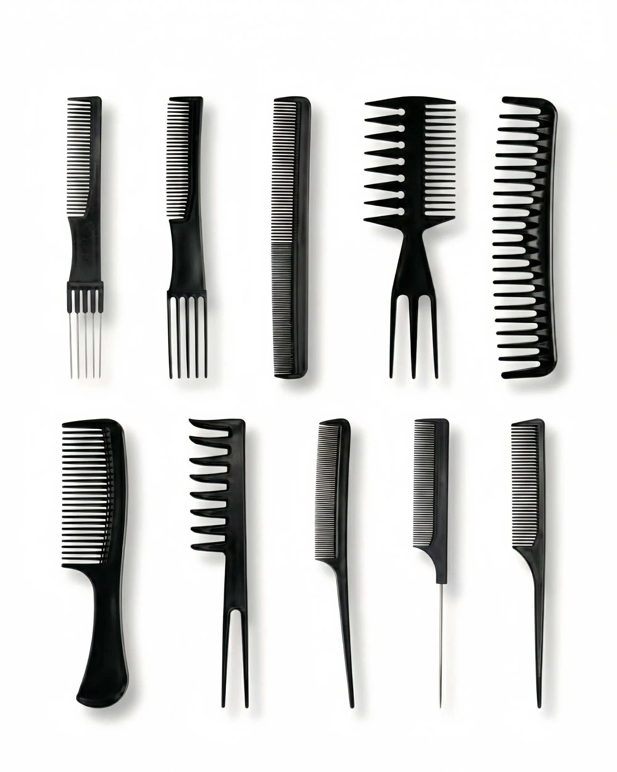 Purchase Professional Hair Comb Set – 10 Pieces wholesale