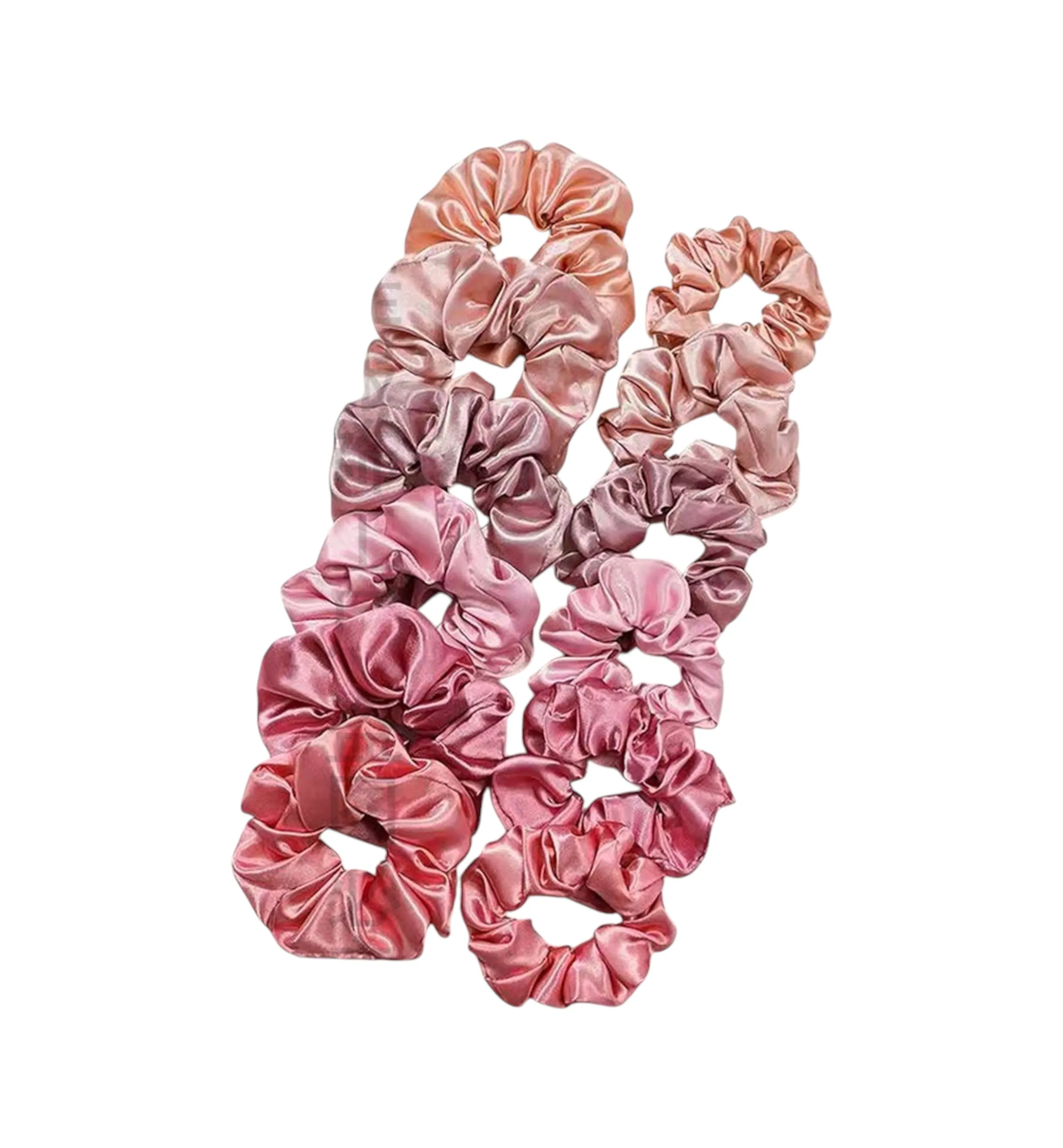 Purchase Satin Hair Scrunchies Set – 20 pcs wholesale