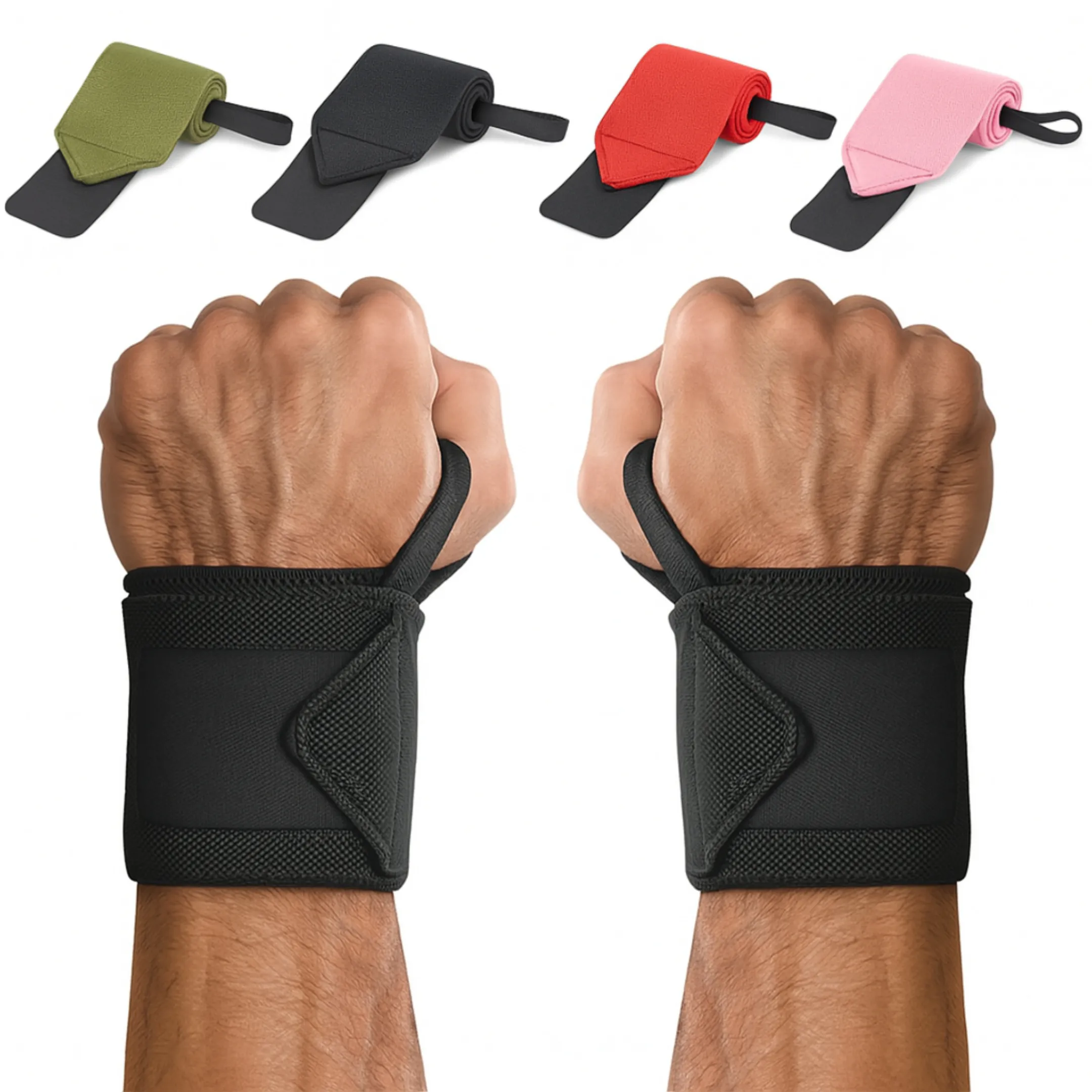 Purchase Adjustable Wrist Support Wraps – Gym Weightlifting wholesale